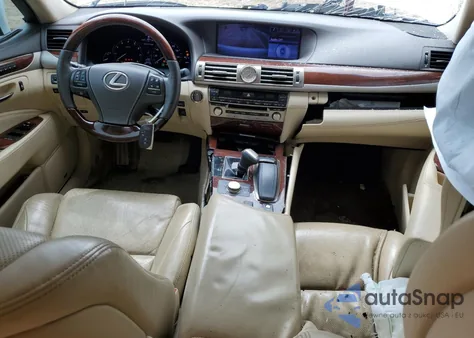 2013 Lexus Ls 460L из США, поврежденный, VIN JTHGL5EF1D5047481